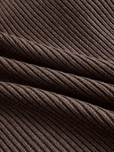 Tulle-Trimmed Onyx Knit