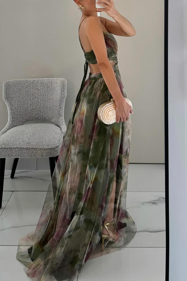 Aura Watercolor Gown