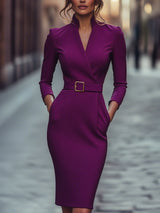 Monarch Belted Midi
