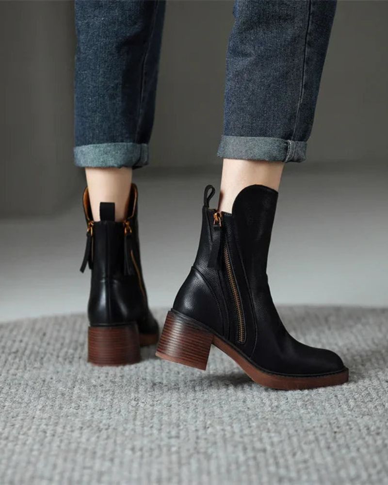 Terra Block Ankle Boots