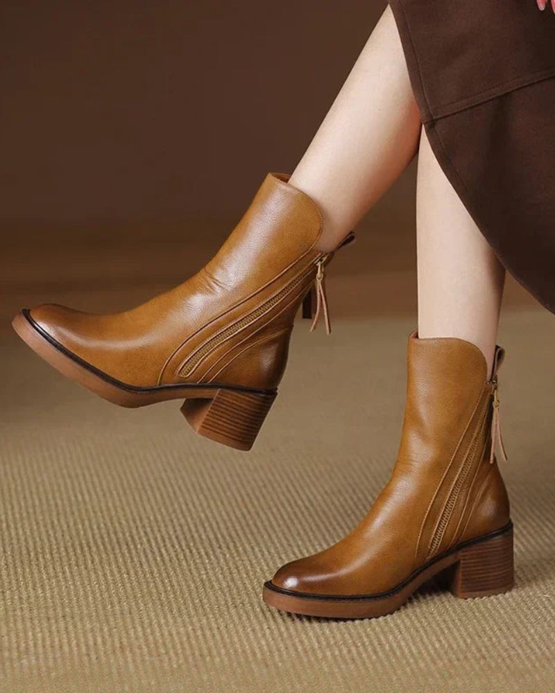 Terra Block Ankle Boots