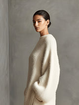 Alabaster Cloud-Knit Wrap