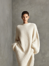 Alabaster Cloud-Knit Wrap
