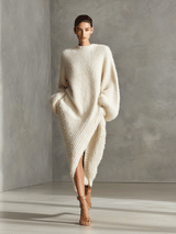 Alabaster Cloud-Knit Wrap
