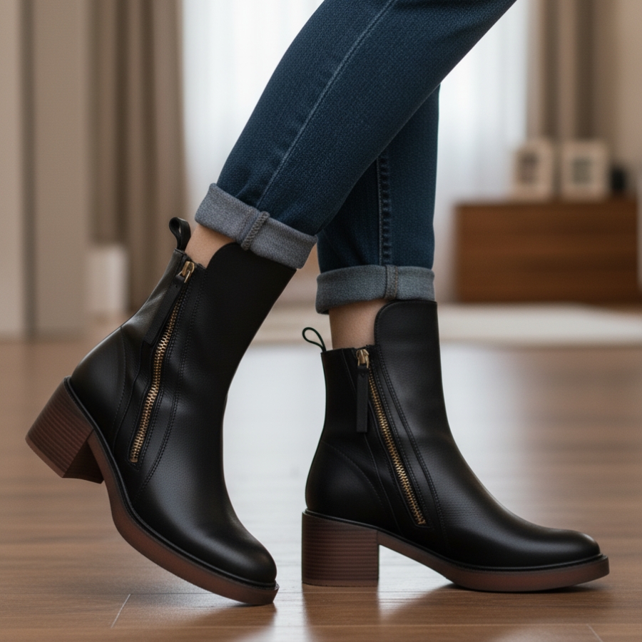 Terra Block Ankle Boots