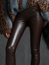 Espresso Glaze Skinny Trousers