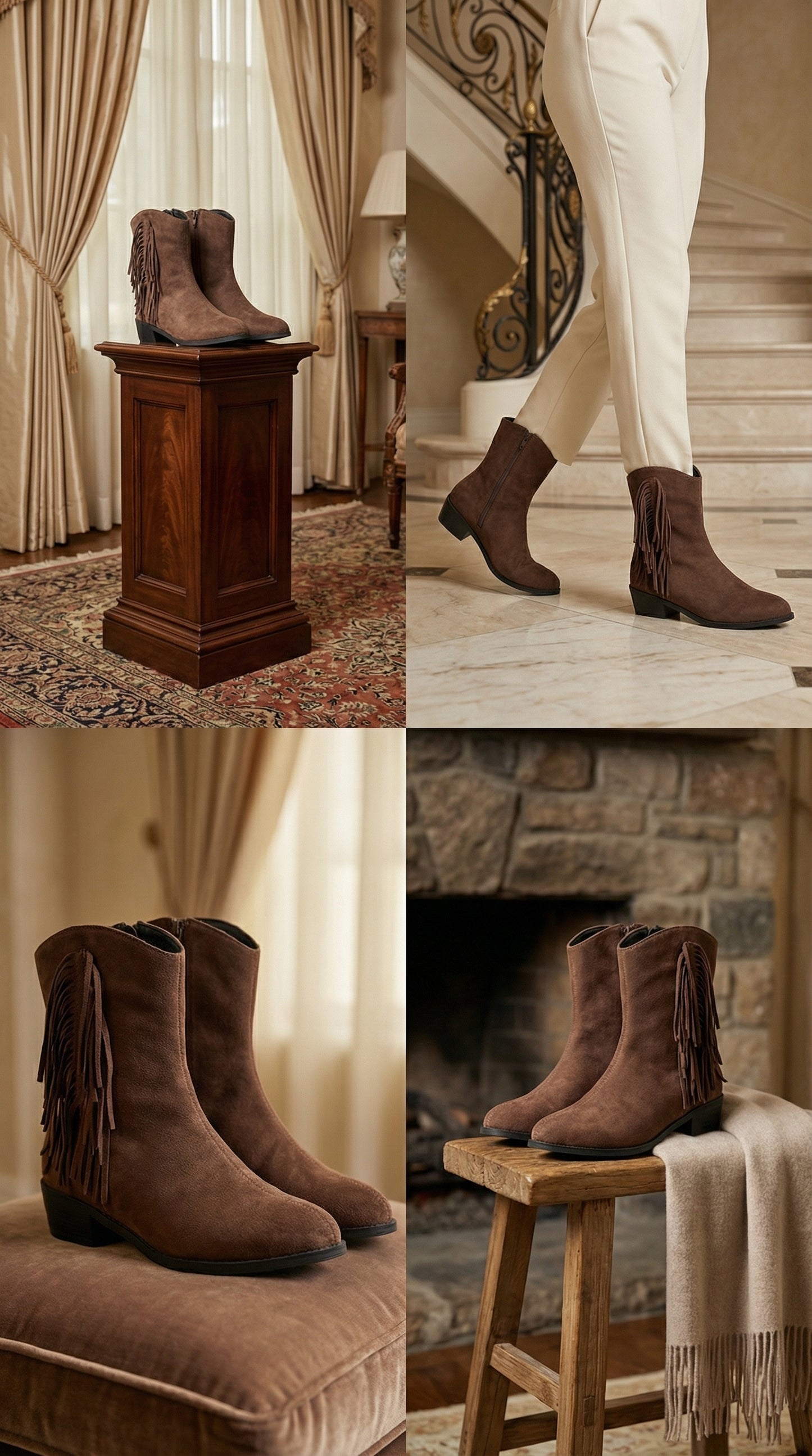 Heritage Fringe Boots