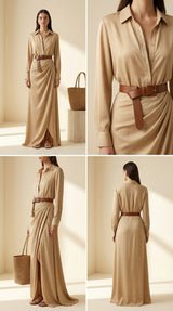 The Sculptural Noir Dress