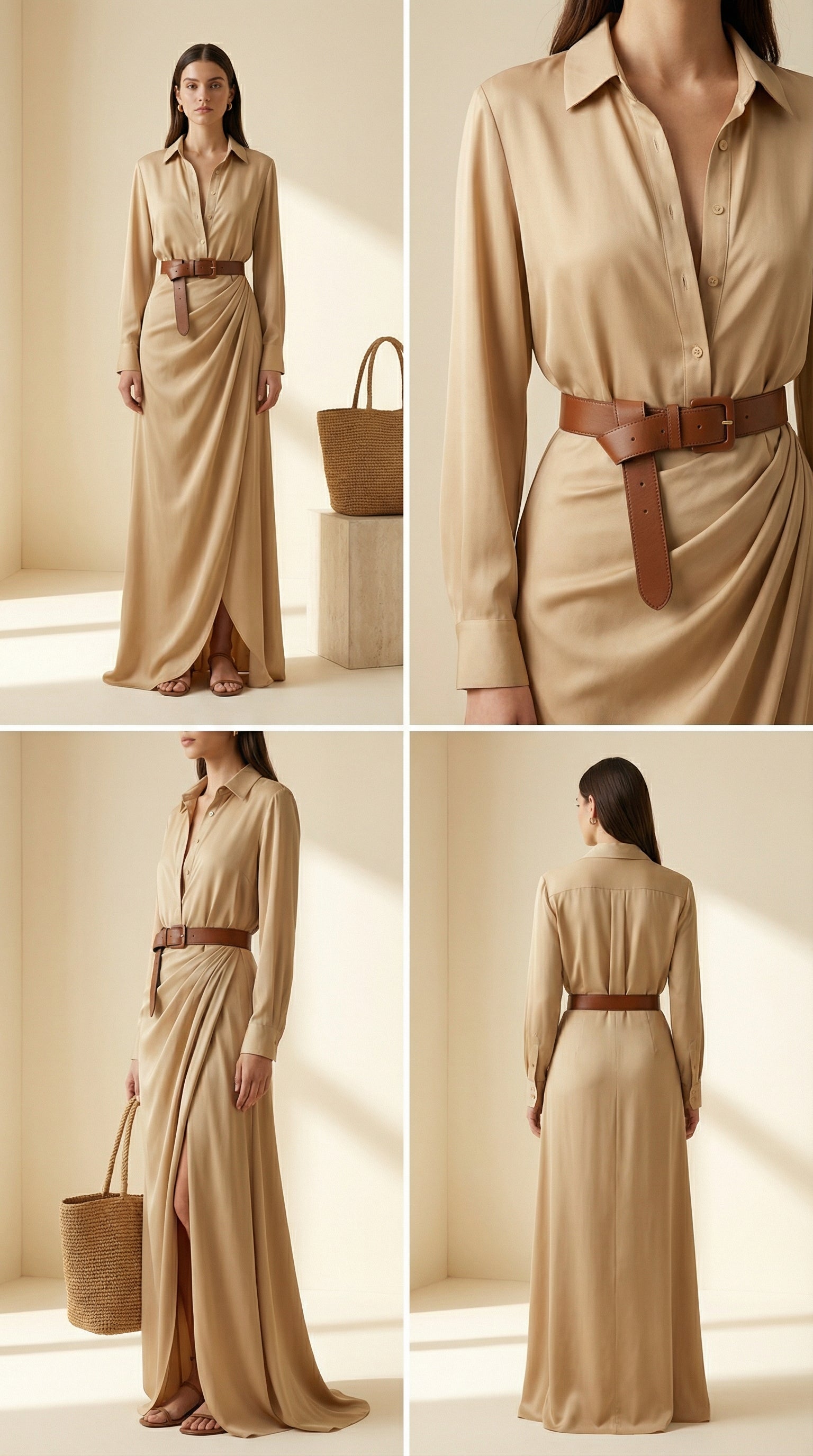 The Sculptural Noir Dress