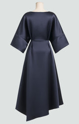 Celestial Navy Brooch Gown