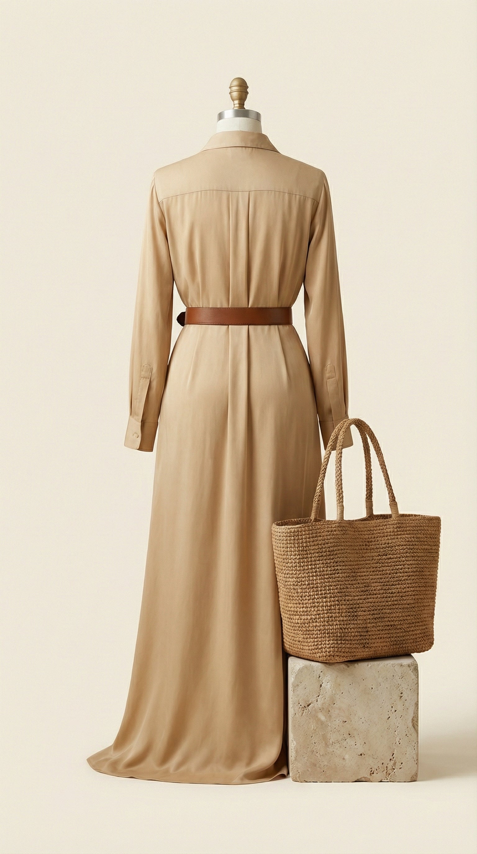 The Sculptural Noir Dress