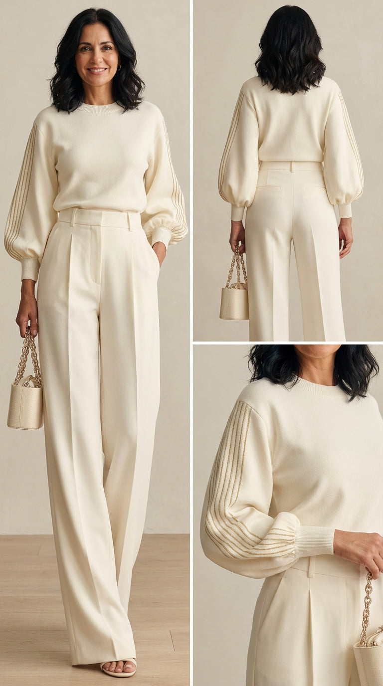 Alabaster Knit & Tailored Sculpt Set