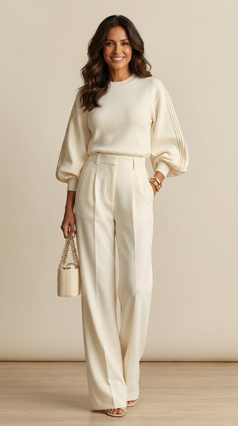 Alabaster Knit & Tailored Sculpt Set