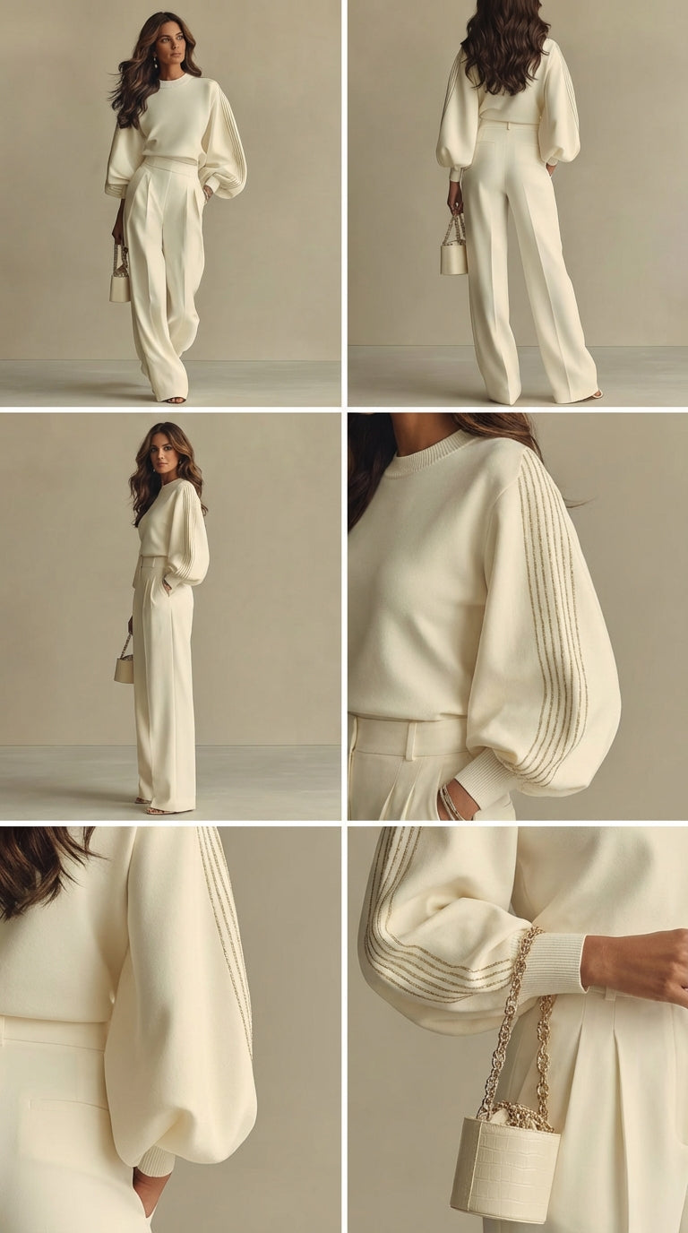 Alabaster Knit & Tailored Sculpt Set