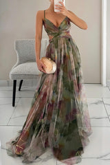 Aura Watercolor Gown