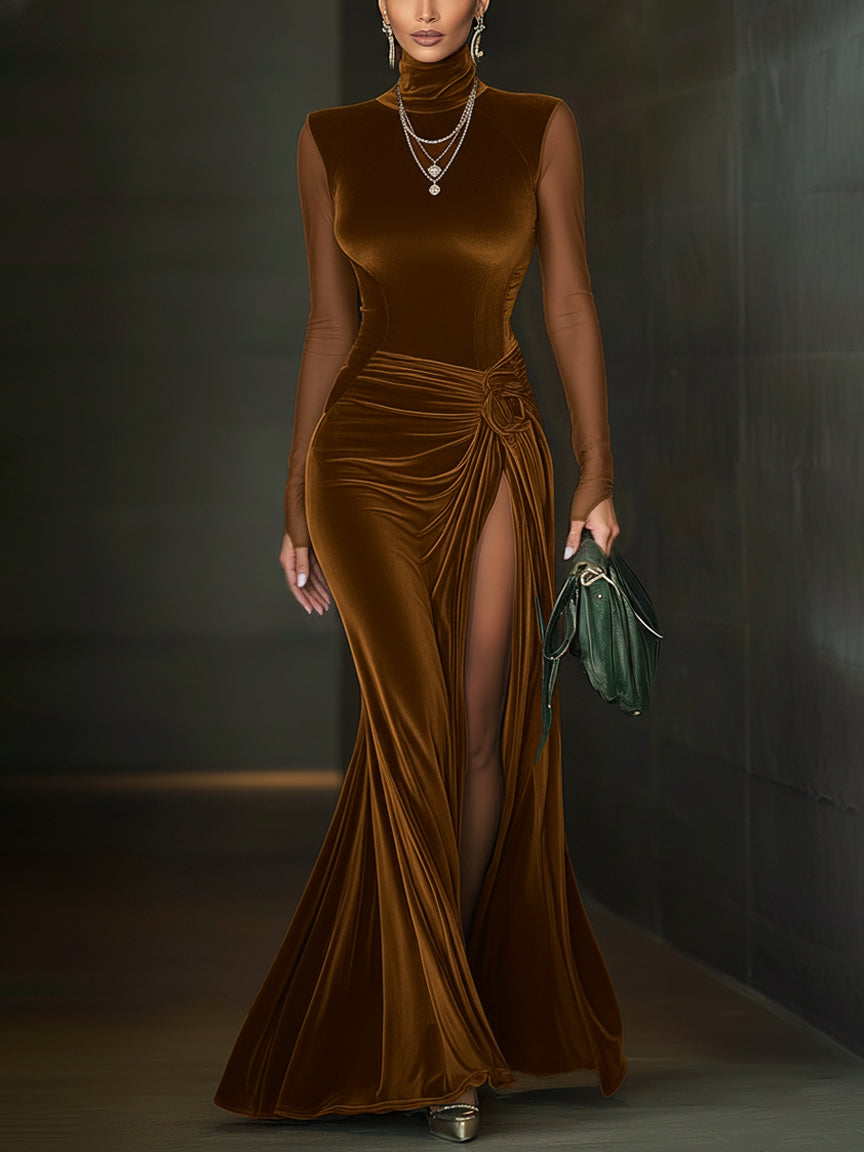Emerald Zenith Gown