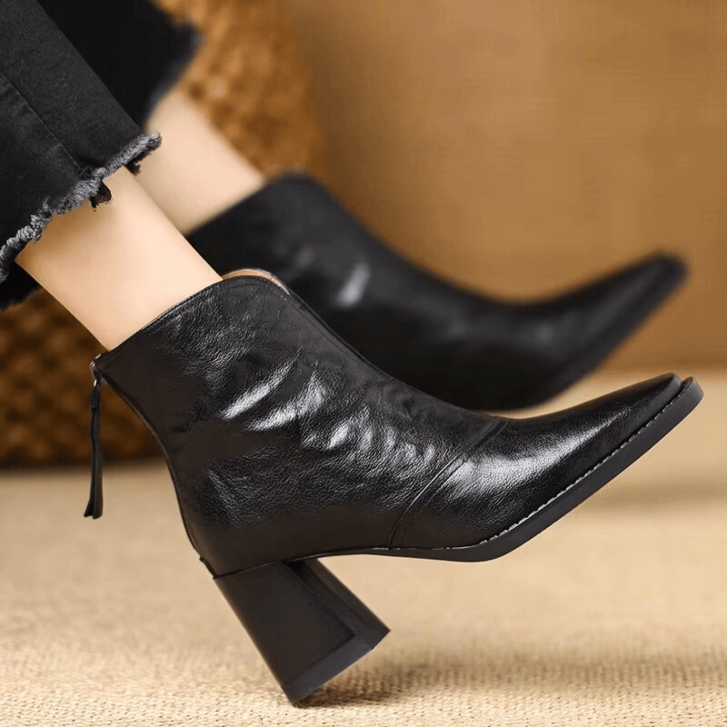 Espresso Sculpt Block Boots
