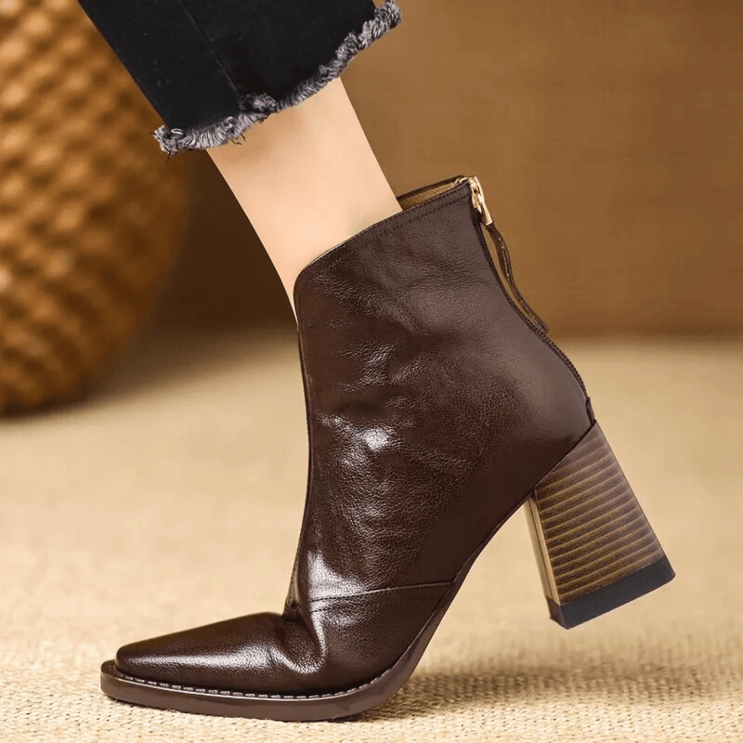 Espresso Sculpt Block Boots